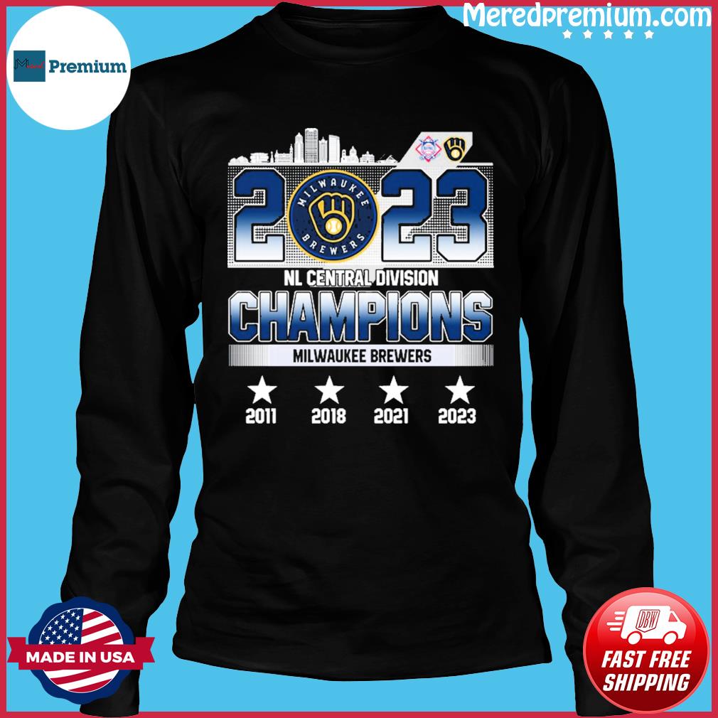 Original Milwaukee Brewers 2023 Champions Map Shirt, hoodie, sweater and long  sleeve