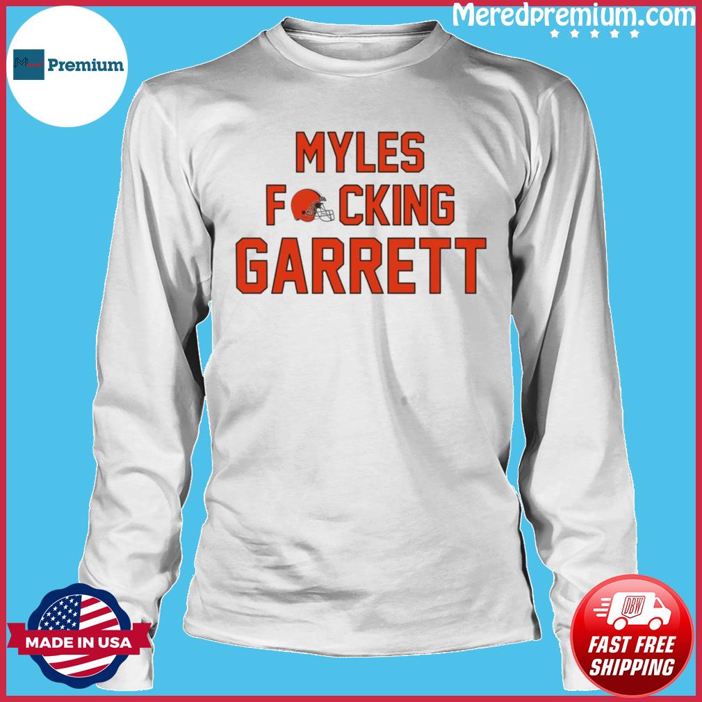 Nfl Shop Myles Fucking Garrett Cleveland Browns Hoodie