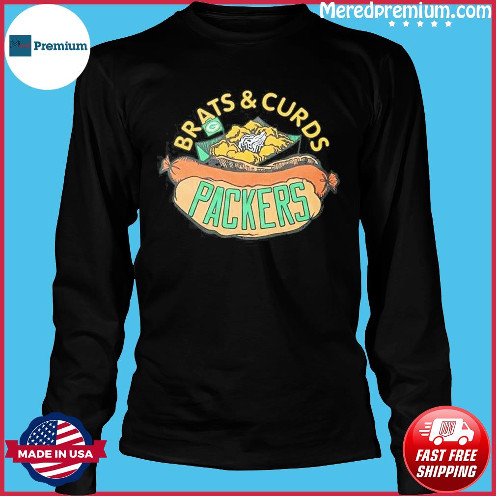 NFL Brats & Curds Flavortown Green Bay Packers Shirt, hoodie