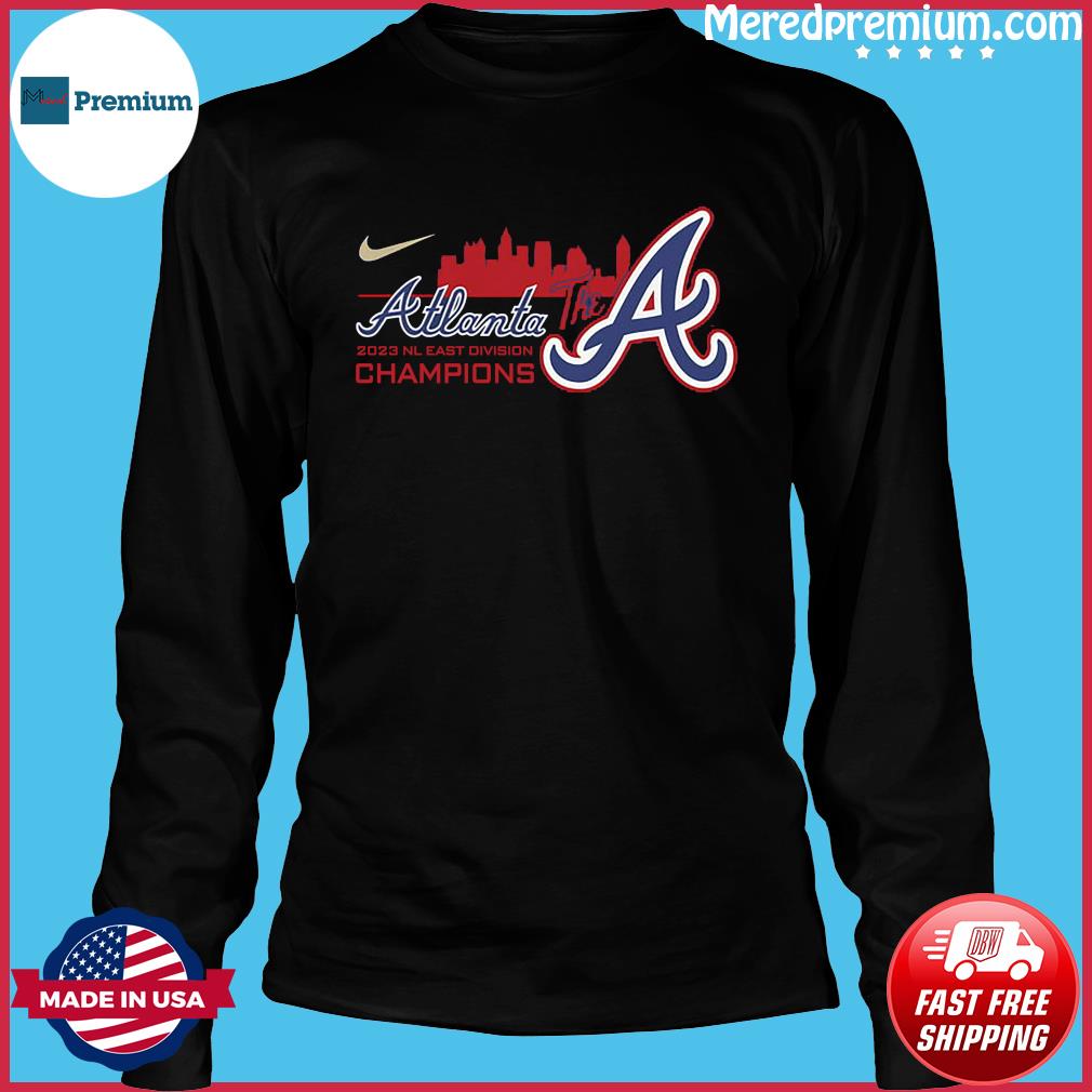 Atlanta Braves Are 2023 NL East Champions For The A 3D T-Shirt - Binteez
