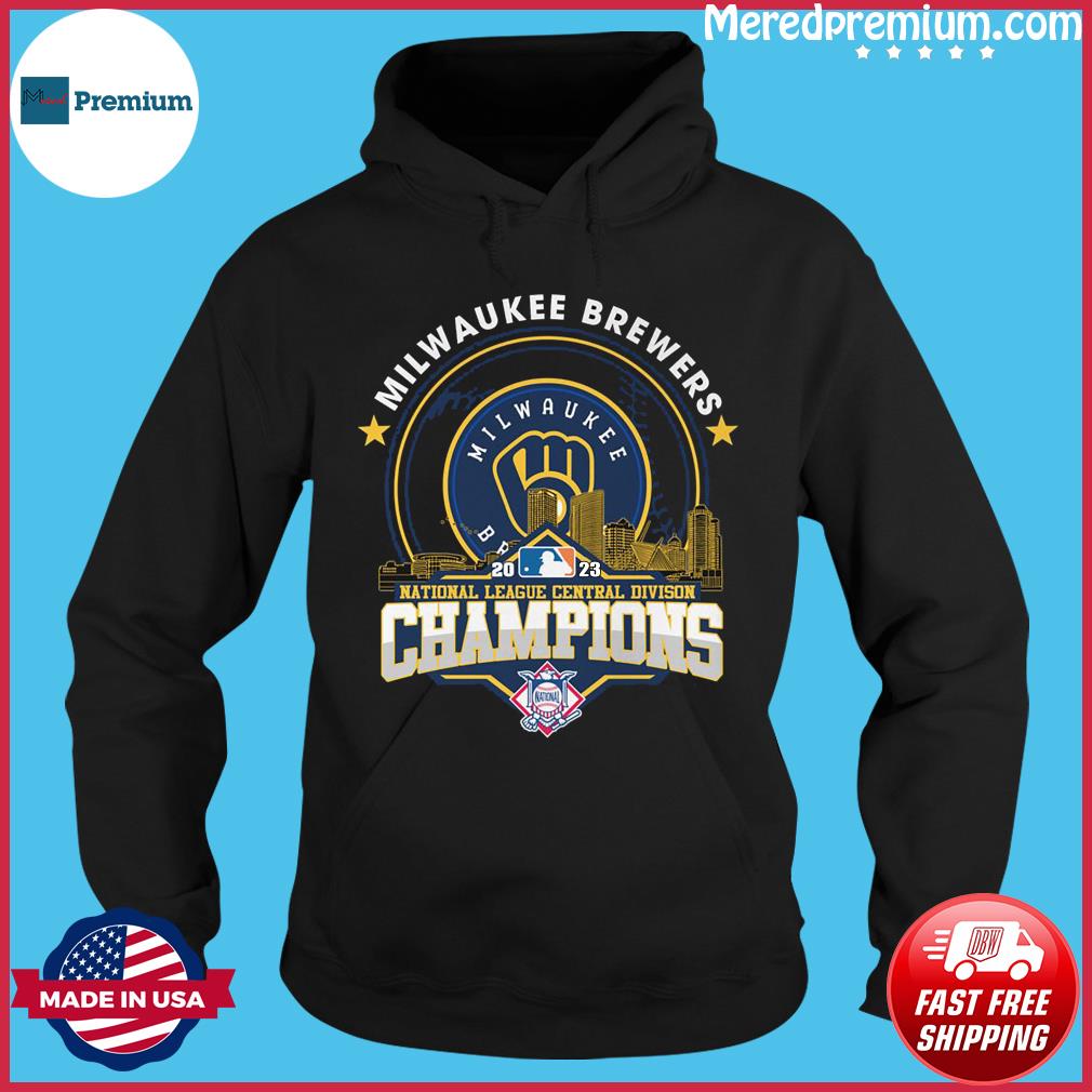 MLB NL Central Division 2023 Champions Milwaukee Brewers Shirt, hoodie,  longsleeve, sweater