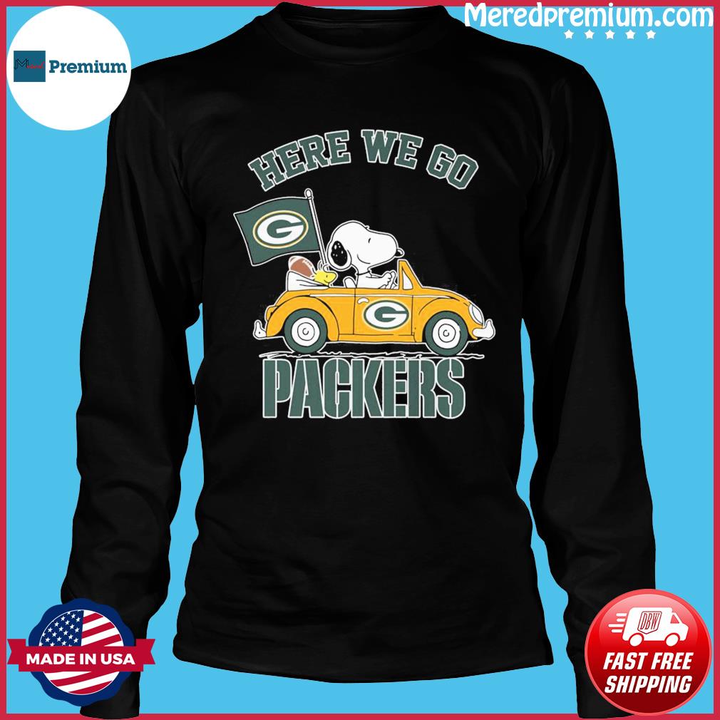 Green Bay Packers Christmas Snoopy and Woodstock 2023 T-shirt, hoodie,  sweater, long sleeve and tank top