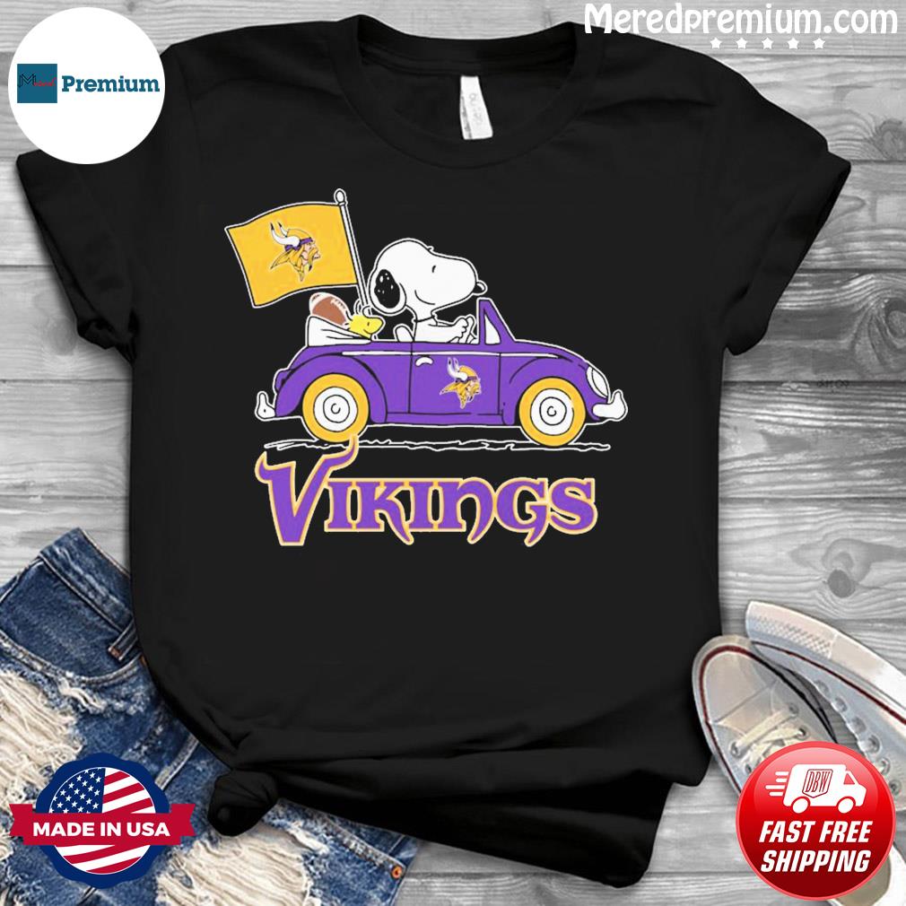 Vikings Shirt Snoopy Woodstock Our Flag Protecting It Minnesota