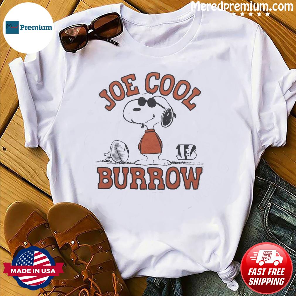 Snoopy Joe Cool Burrow Cincinnati Bengals shirt, hoodie, sweater