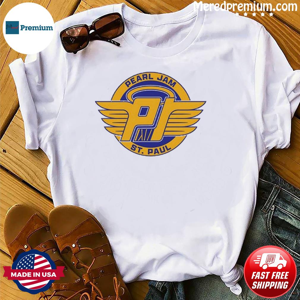 hvis du kan Far forkorte Pearl Jam St. Paul Flying PJ Shirt, hoodie, sweater, long sleeve and tank  top
