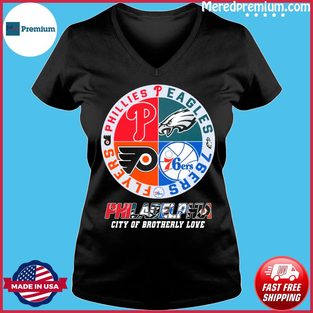 Philadelphia Sport Teams Phillies And Eagles Shirt - Freedomdesign