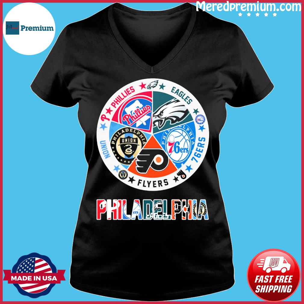 Philadelphia Team Sport Back Phillies And Eagles Signatures 2023 T-Shirt,  hoodie, sweater, long sleeve and tank top