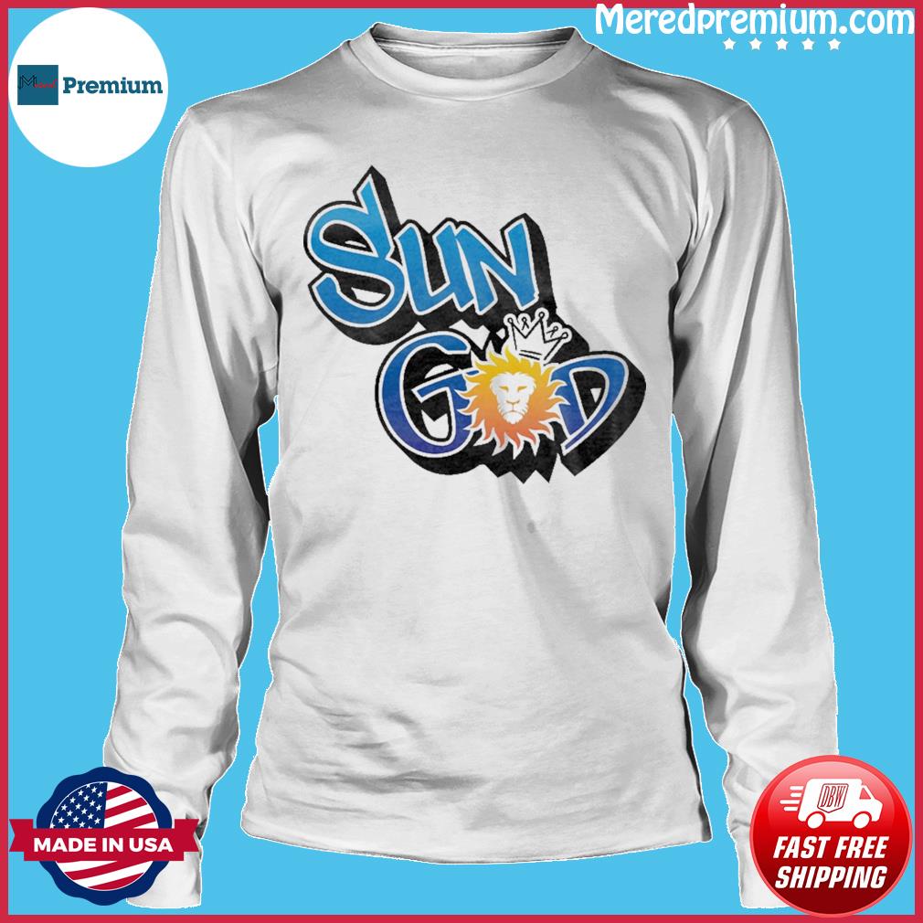 SUN GOD Lion Detroit Lions shirt