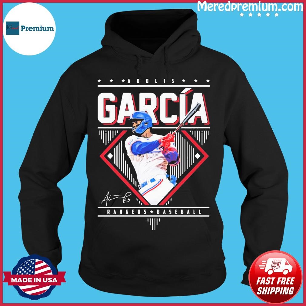 Adolis Garcia Texas Rangers 2023 ALCS Signature Shirt, hoodie