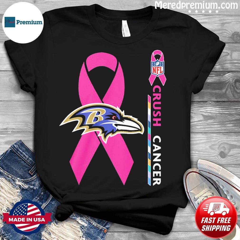 NFL Crush Cancer San Francisco 49ers Shirt, hoodie, sweater, long sleeve  and tank top