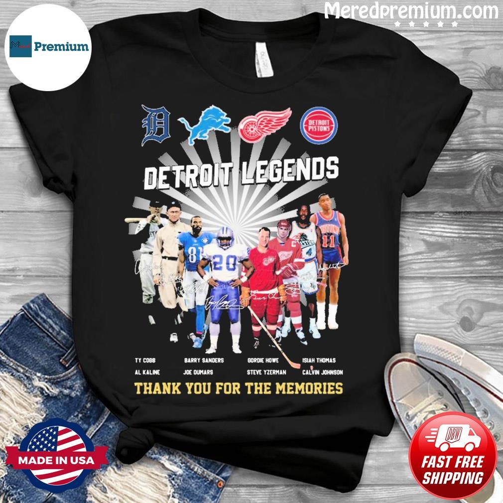 NFL Detroit Lions Legends Team Signatures Shirt, hoodie, sweater, long  sleeve and tank top