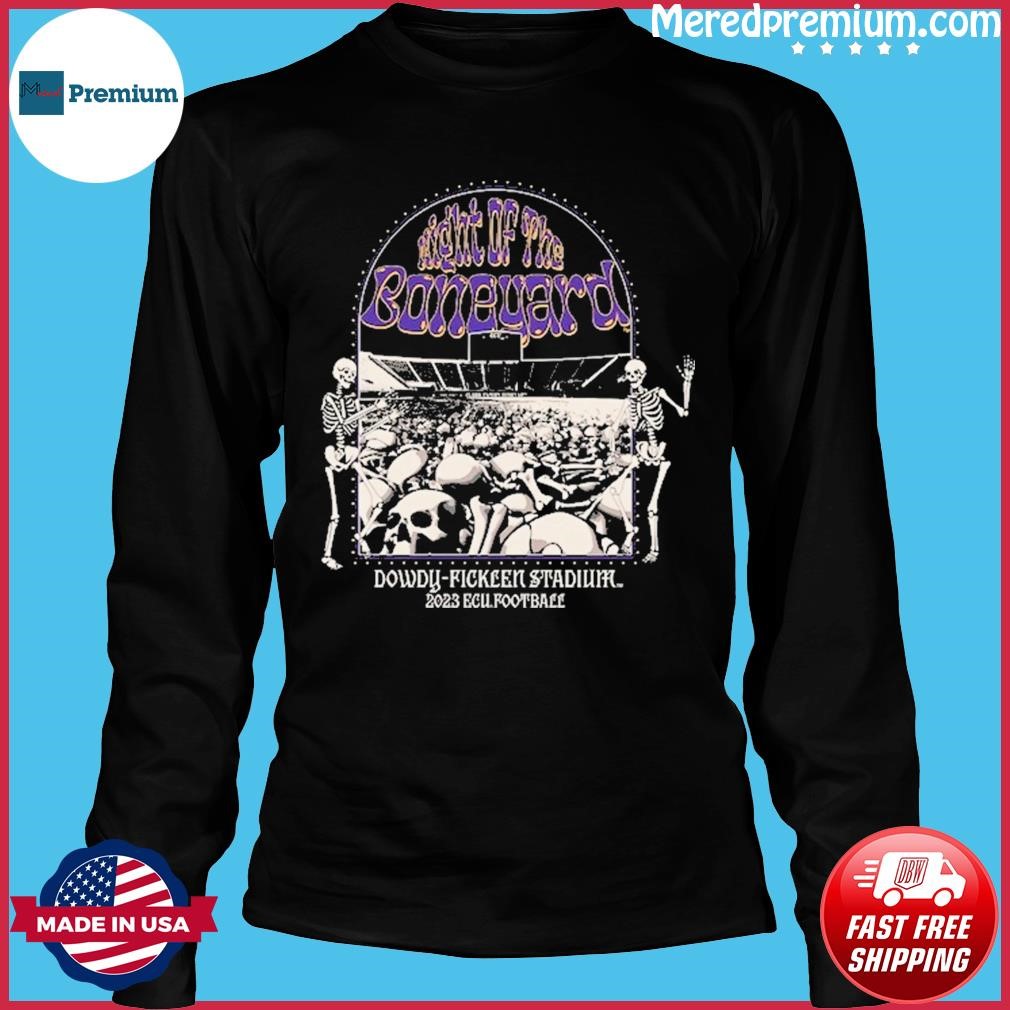 ECU Pirates Night Of The Boneyard 2023 Shirt, hoodie, sweater and long  sleeve