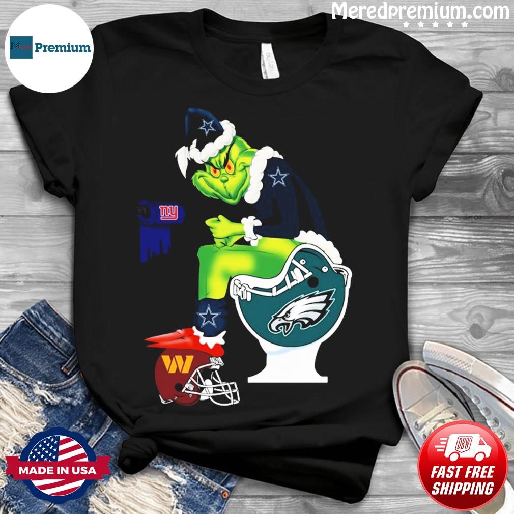 Official The grinch Washington commanders Dallas Cowboys T-shirt, hoodie,  tank top, sweater and long sleeve t-shirt