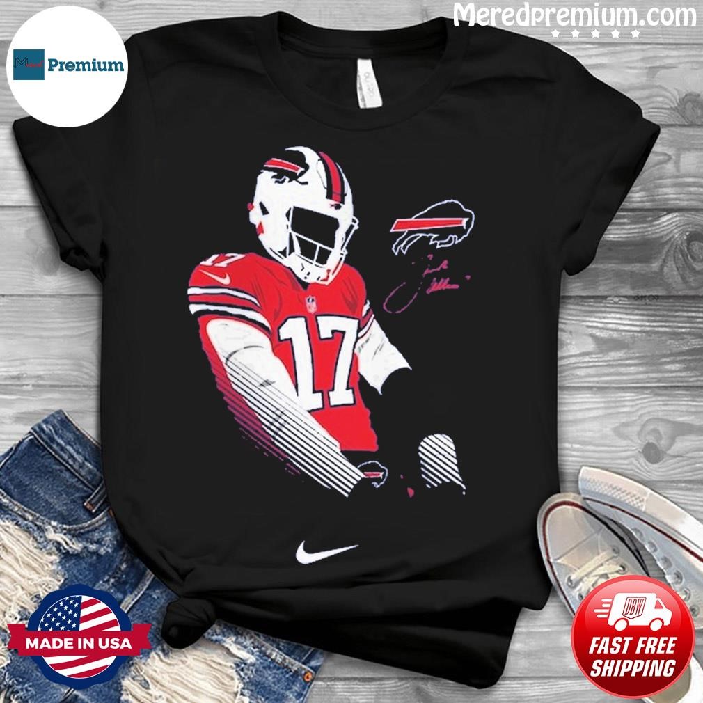 Buffalo Bills Womens V-Neck Scrum Tee