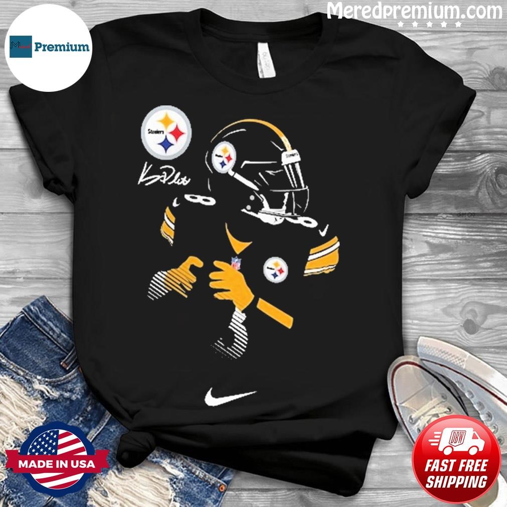 Nike Pittsburgh Steelers Grey Logo Essential Short Sleeve T Shirt