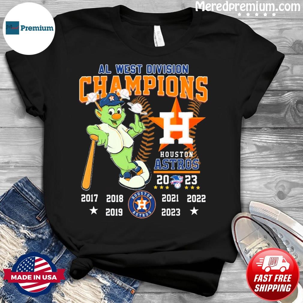 Houston Astros 2023 AL West Division Champions Shirt