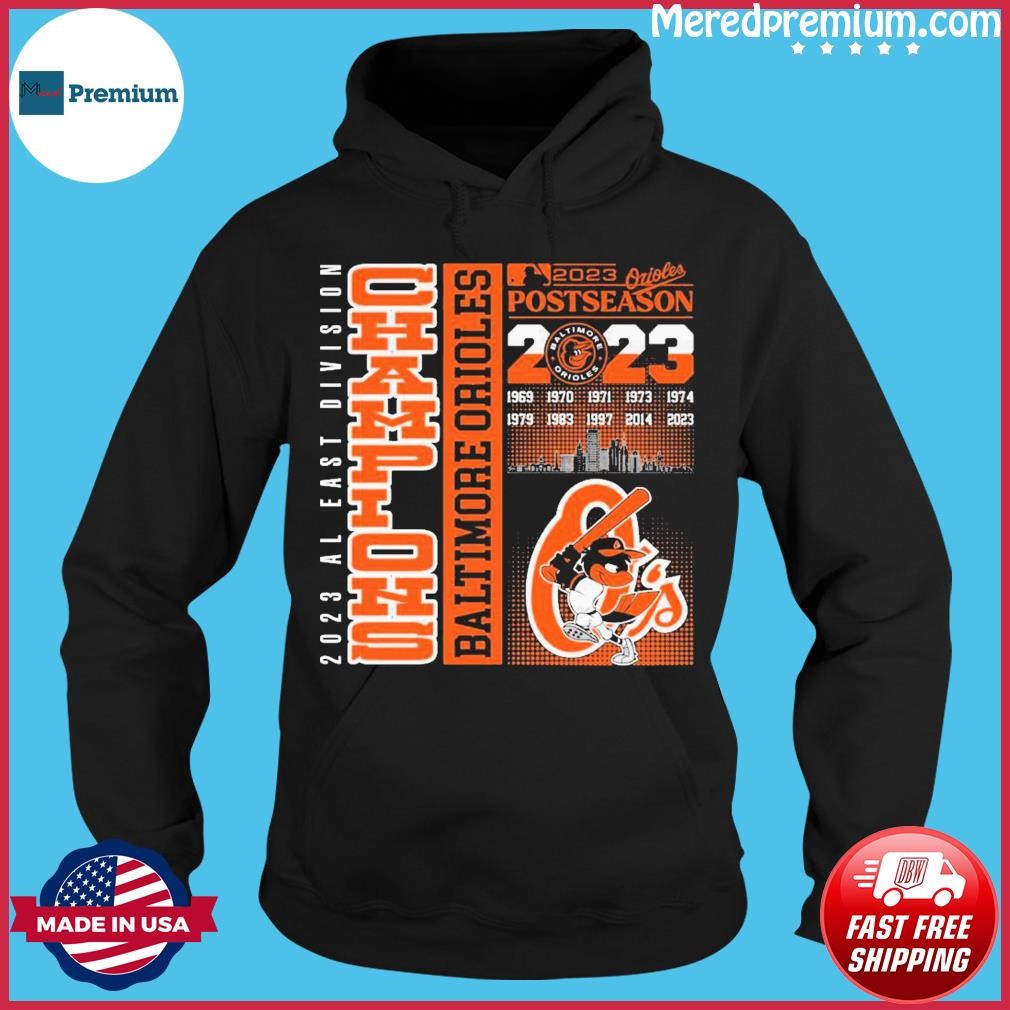 Baltimore Orioles 2023 AL East Division Champions Nike Shirt, hoodie,  sweater, long sleeve and tank top