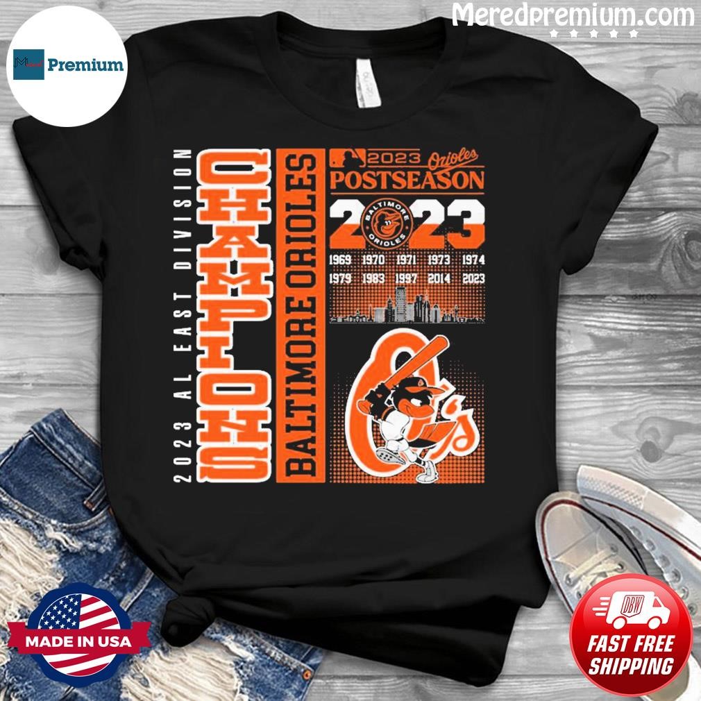Baltimore Orioles Nike 2023 AL East Division Champs t-shirt, hoodie,  sweater, long sleeve and tank top