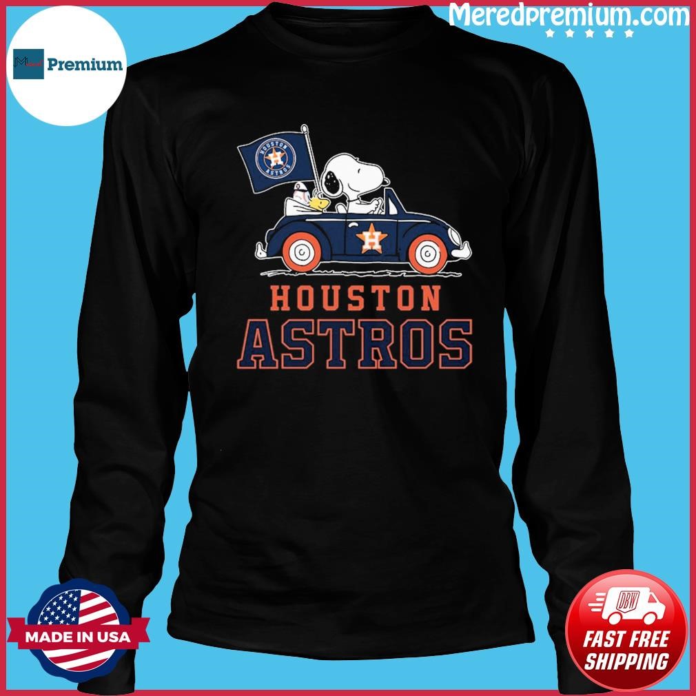Peanuts Snoopy And Woodstock Houston Astros AL West Champs On Car
