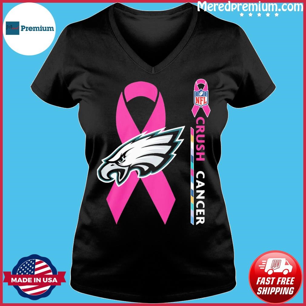 Original Philadelphia Eagles NFL Crush Cancer 2023 shirt, hoodie, sweater,  long sleeve and tank top