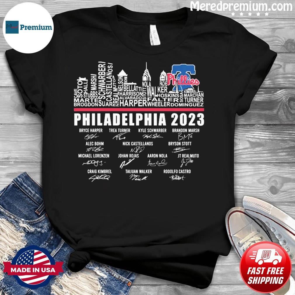 Aaron Nola Philadelphia Phillies name and number 2023 shirt, hoodie,  sweater, long sleeve and tank top