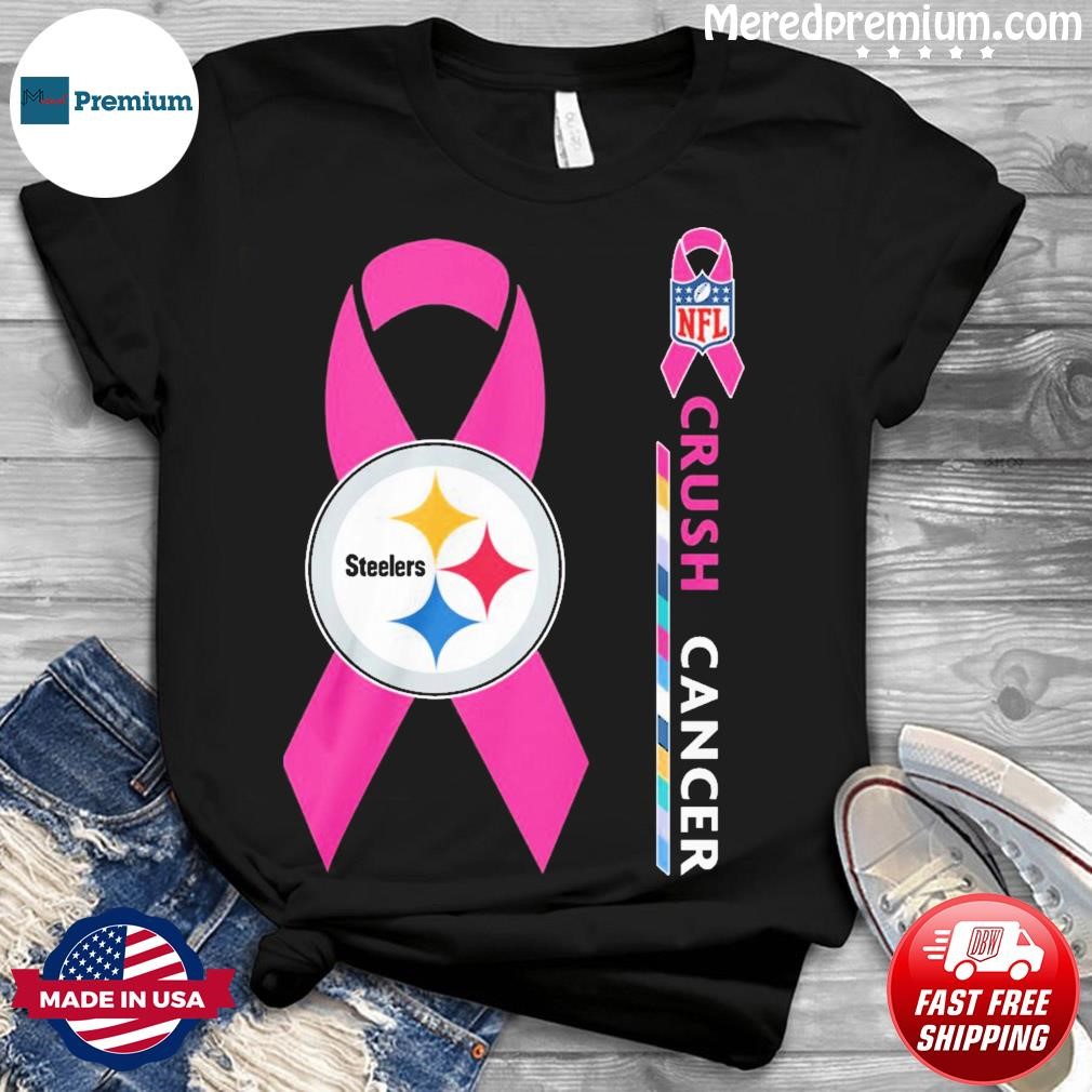 Pittsburgh Steelers Crush Cancer shirt t-shirt by To-Tee Clothing