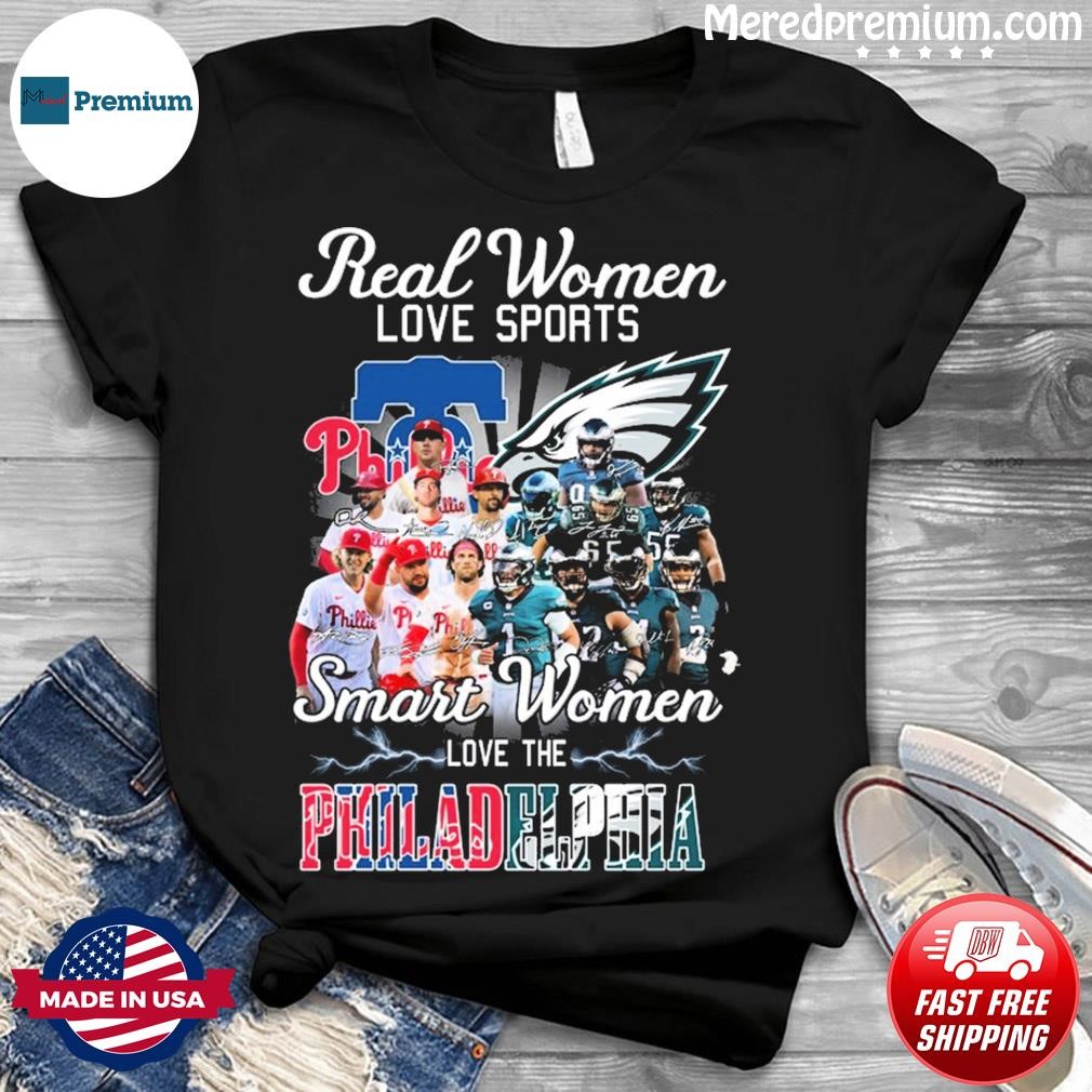 Real Women Love Baseball Smart Women Love Philadelphia Phillies Players  Team 2023 Signatures T-shirt,Sweater, Hoodie, And Long Sleeved, Ladies,  Tank Top