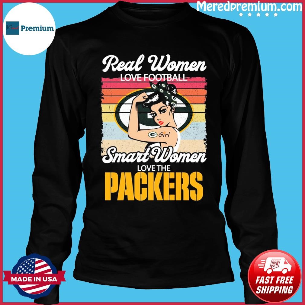 Real women love football smart women love the Green Bay Packers