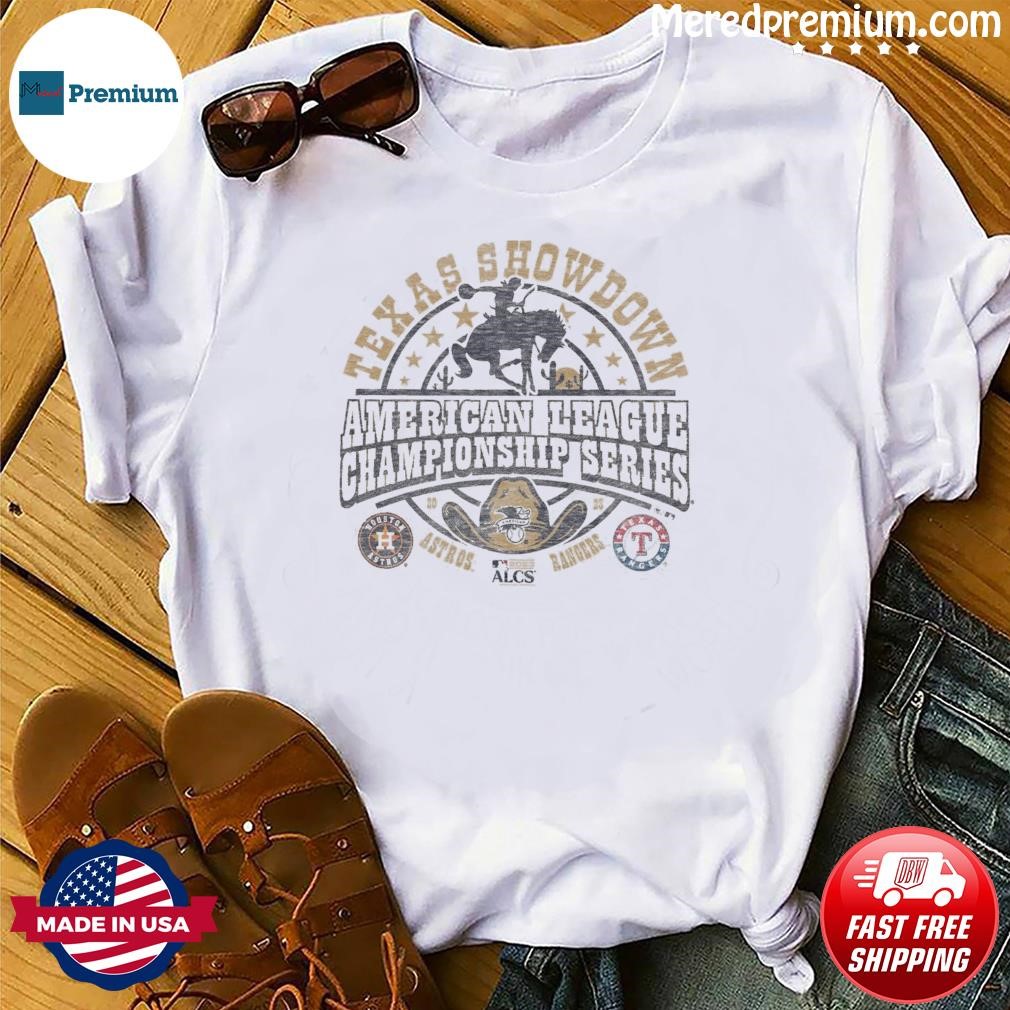 Official Astros vs rangers alcs 2023 American league championship series  T-shirt, hoodie, tank top, sweater and long sleeve t-shirt