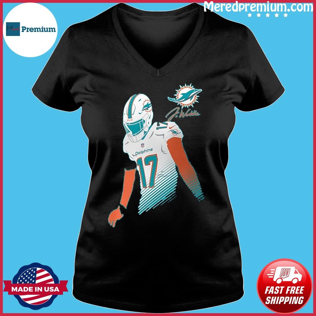 Jaylen Waddle Miami Dolphins football number 17 funny T-shirt, hoodie,  sweater, long sleeve and tank top