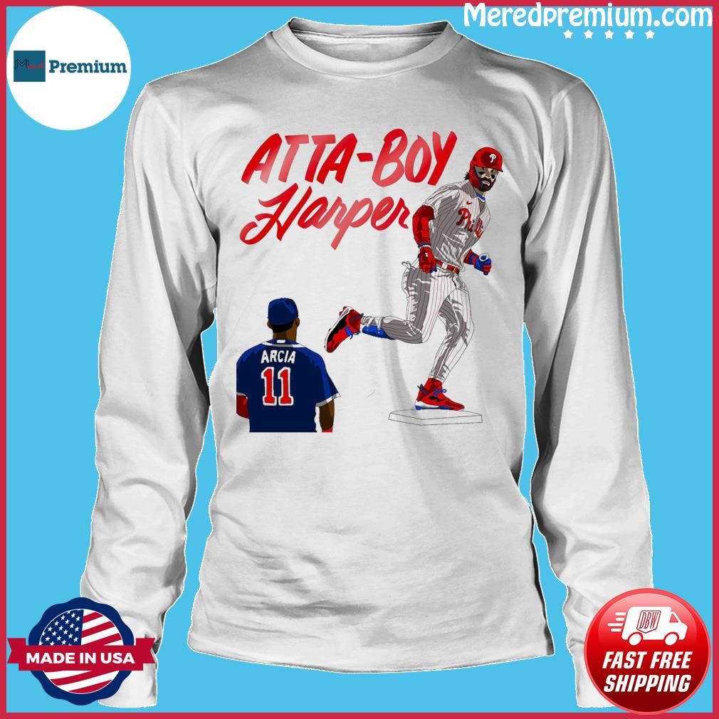 Atta Boy Harper Shirt Sweatshirt Hoodie Mens Womens Philadelphia Phillies  Baseball Player Card Shirts Orlando Arcia Atta Boy Harper Tshirt Bryce  Harper T Shirt, hoodie, sweater, long sleeve and tank top