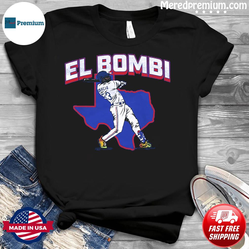Official el Bombi Adolis García Texas Rangers T-Shirt, hoodie