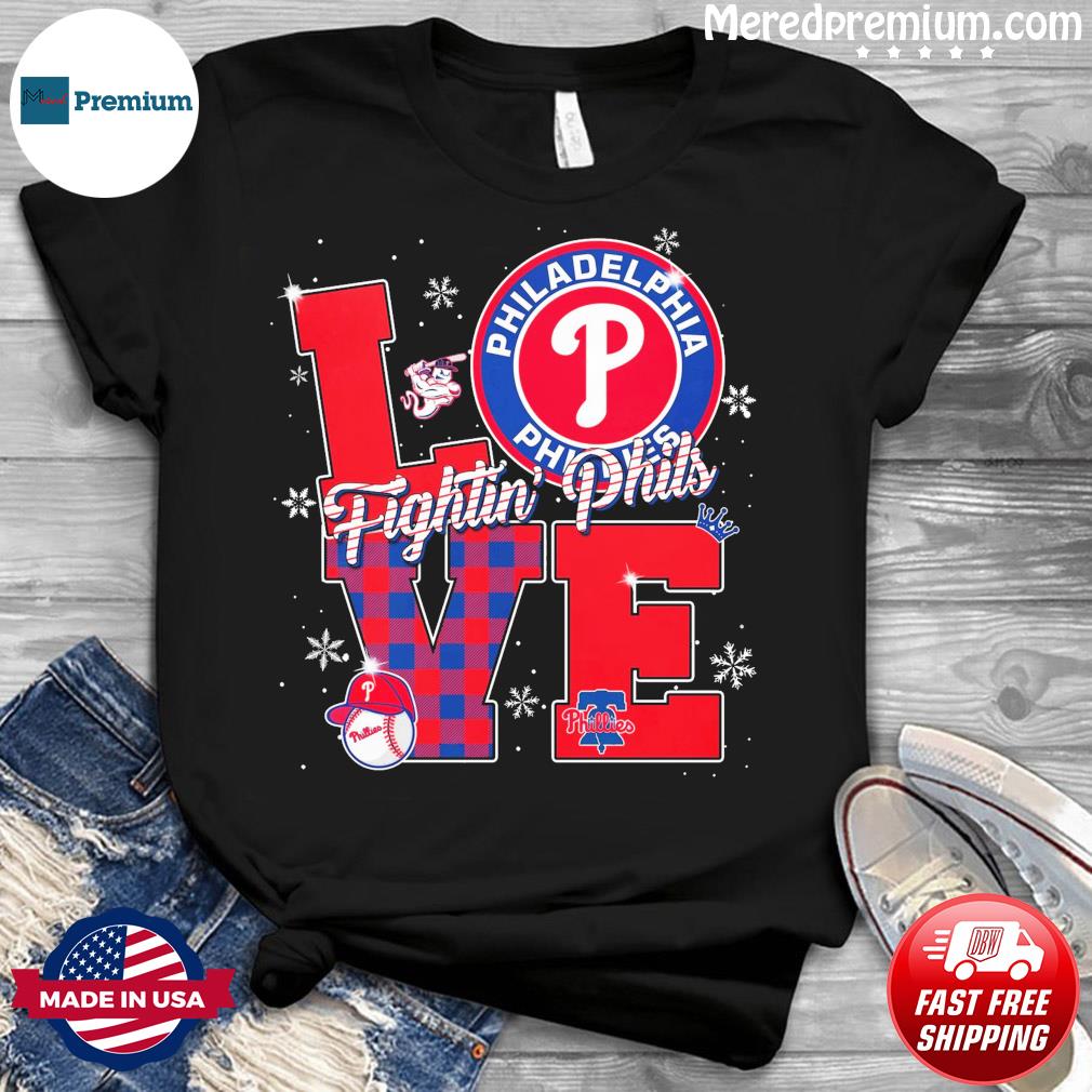 Official philadelphia phillies fightin phils heart design shirt, hoodie,  sweatshirt for men and women