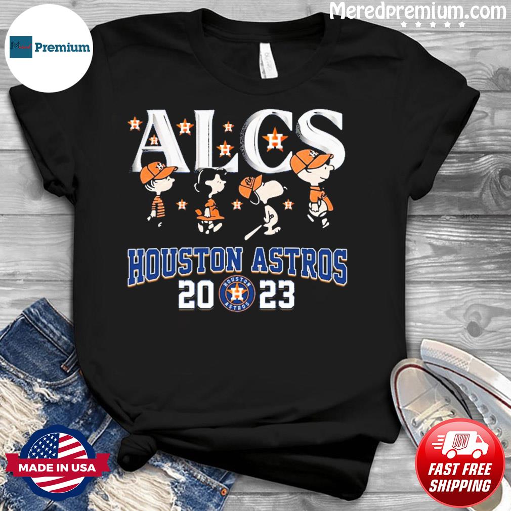 Houston Astros ALCS 2023 Snoopy And Friends Shirt - High-Quality Printed  Brand