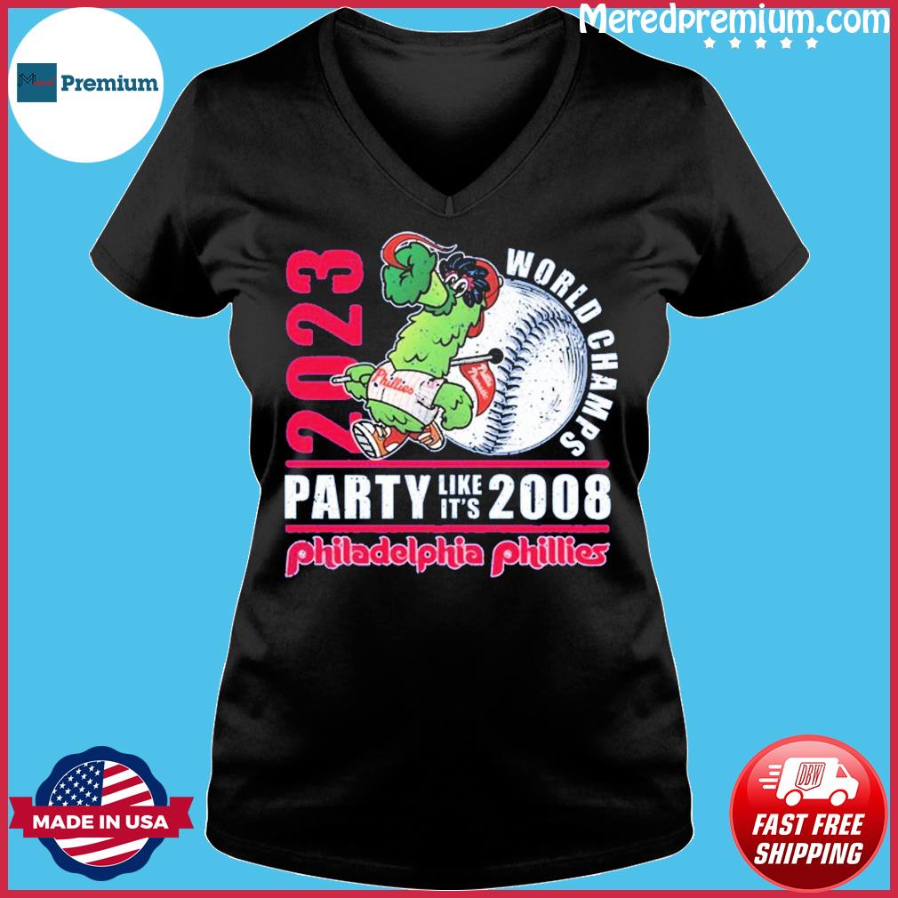 2023 World Champs Party Like Its 2008 Philadelphia Phillies Shirt - Icestork