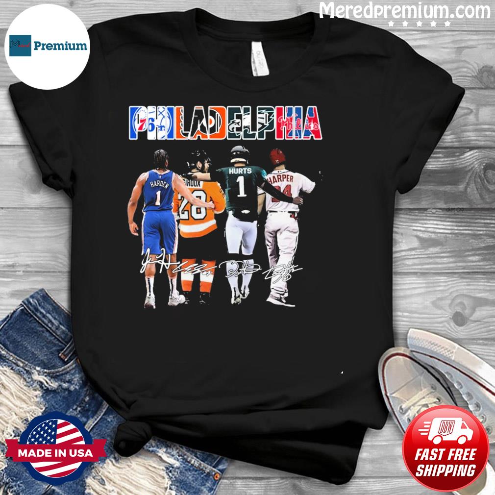 Philadelphia Hart And Hurts And Harper Signature T-Shirt, hoodie,  sweatshirt for men and women