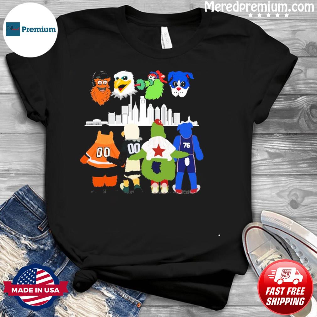 Halloween The Philadelphia Team Swoop Gritty Phillie Phanatic Franklin The  Dog Road Shirt Fitted Scoop T-Shirt for Sale by LexusLeschJr in 2023