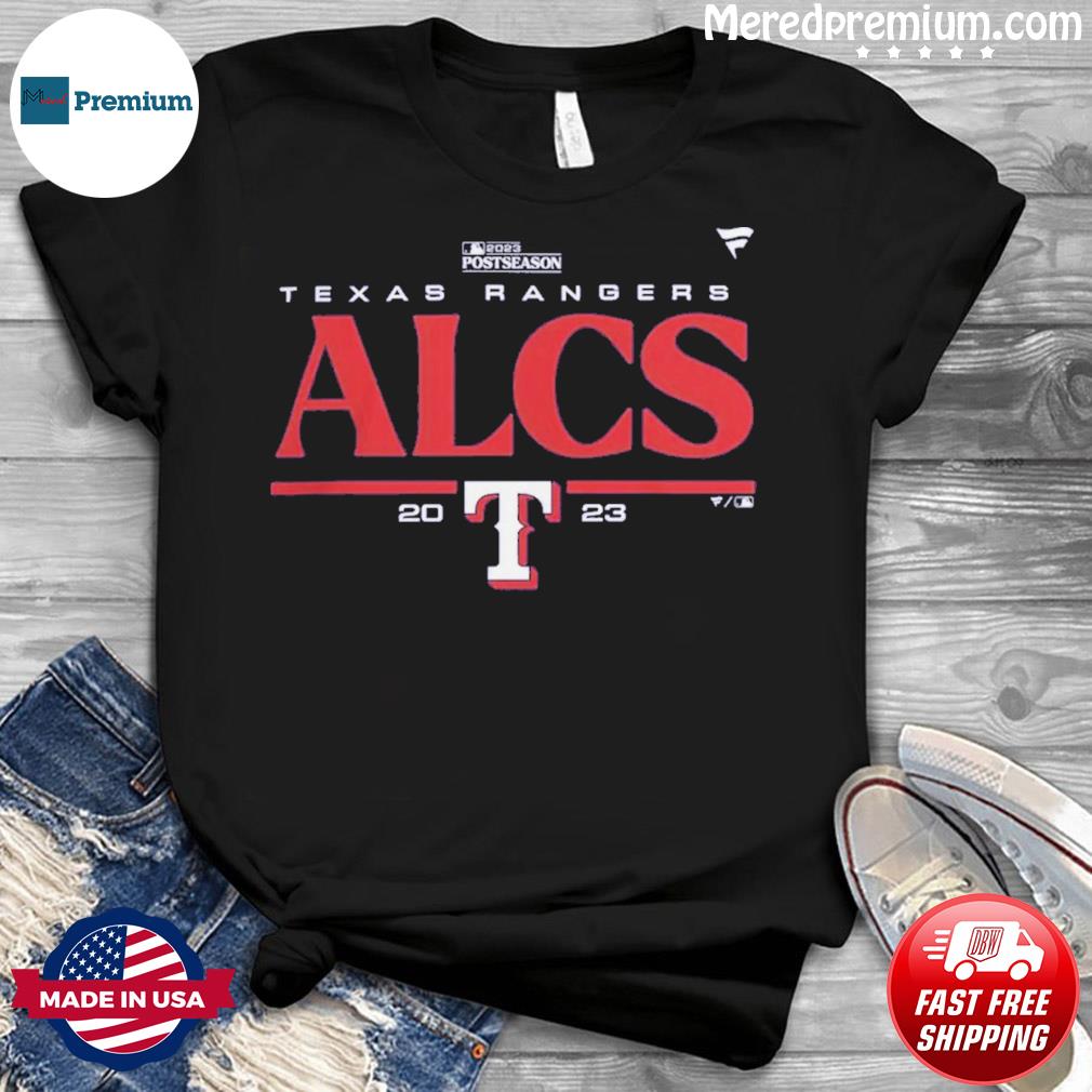 ALCS 2023 Texas Rangers Postseason Unisex T Shirt - Limotees