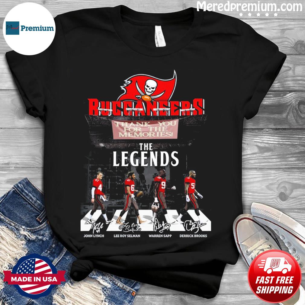 Tampa Bay Buccaneers Legends Unisex T-Shirt, hoodie, sweater and