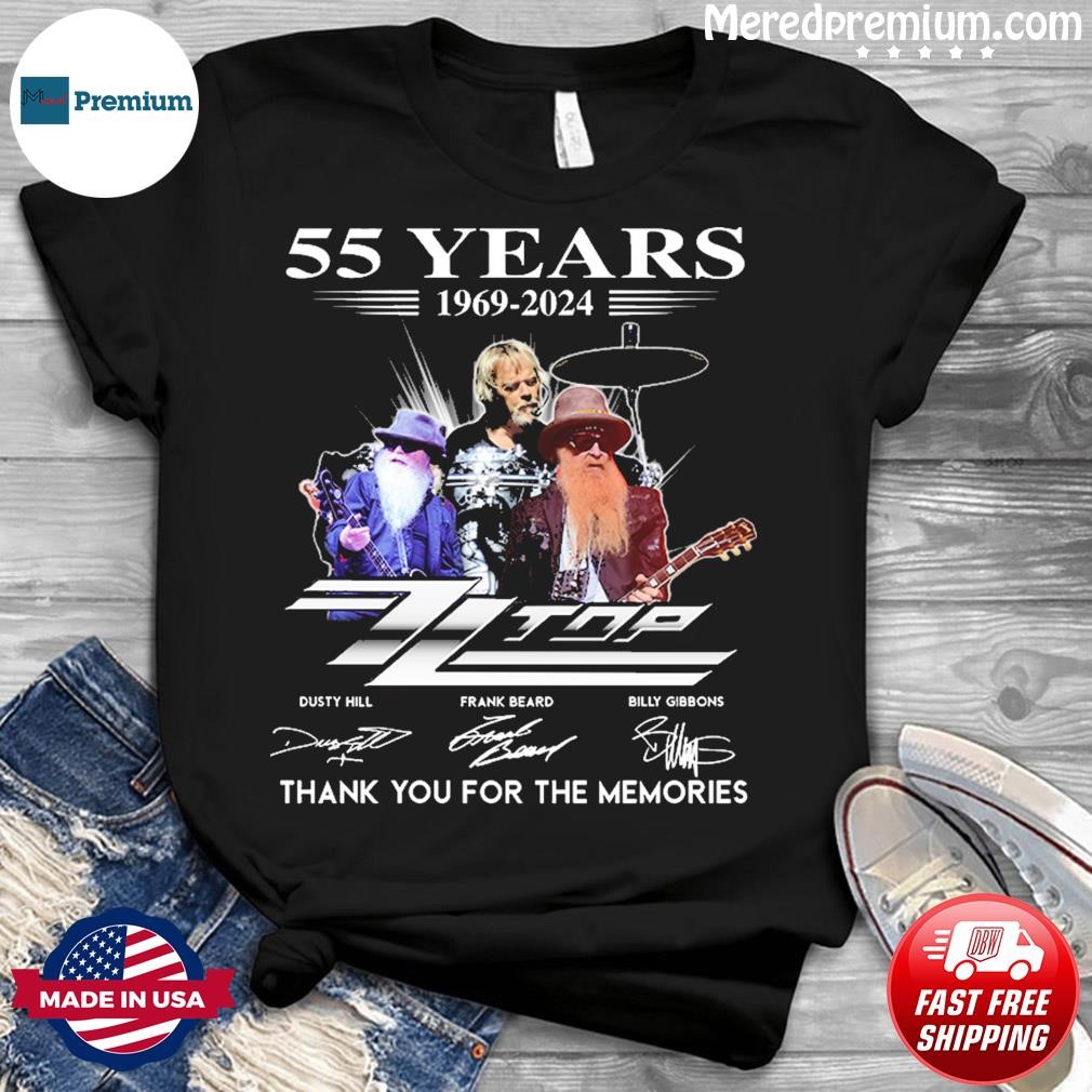 55 Years 1969 – 2024 Easy Rider Thank You For The Memories T Shirt