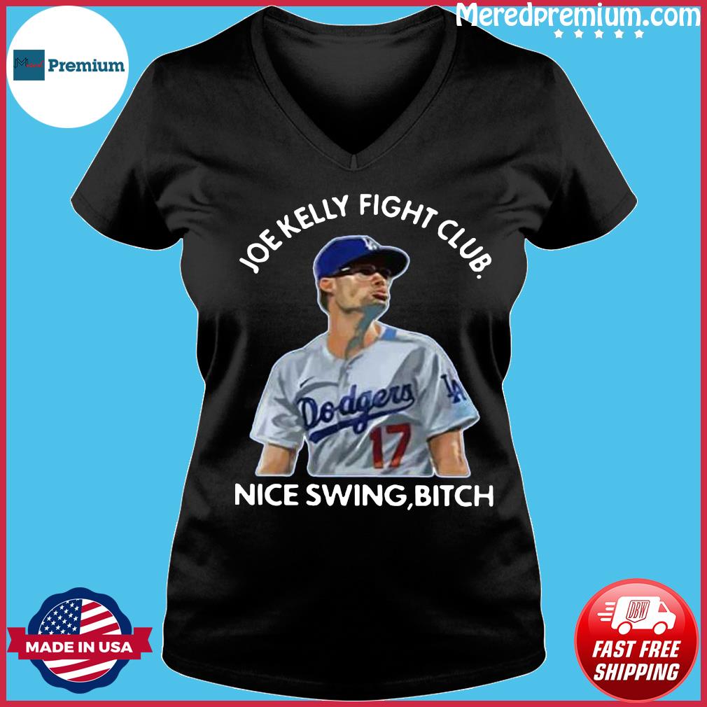 Joe Kelly Fight Club Los Angeles Dodgers signature T-shirt, hoodie