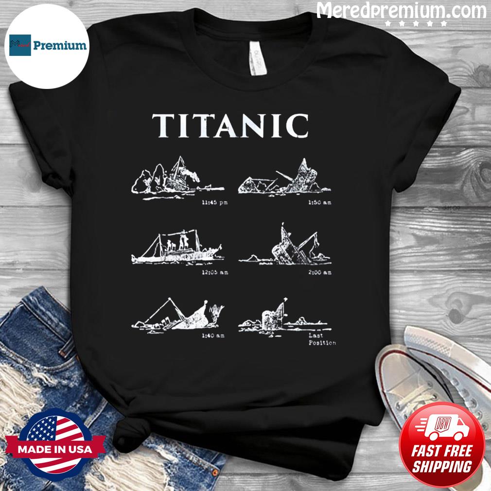 Titanic Sinking Gift Poster Vintage Memorabilia Movie Shirt, hoodie,  sweater, long sleeve and tank top