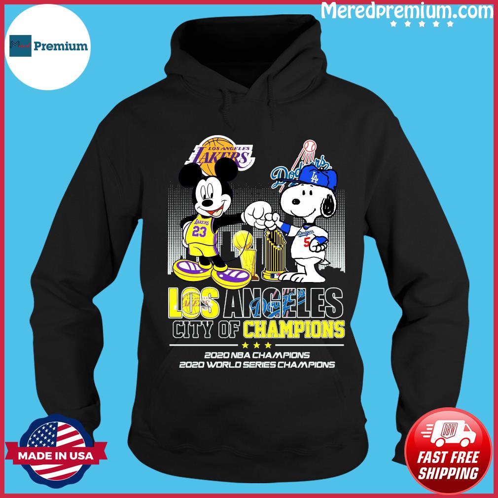 Lovely Mickey Mouse Los Angeles Dodgers Champions 2020 World