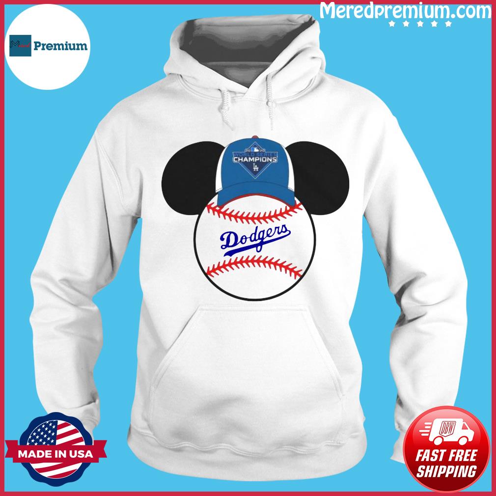 Official L.A Dodgers Mickey Mouse Champions 2020 T-Shirt, hoodie, sweater,  ladies v-neck and tank top