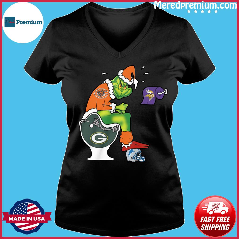 The Grinch Dallas Cowboys Shit On Toilet Philadelphia Eagles And Other  Teams Christmas Shirt