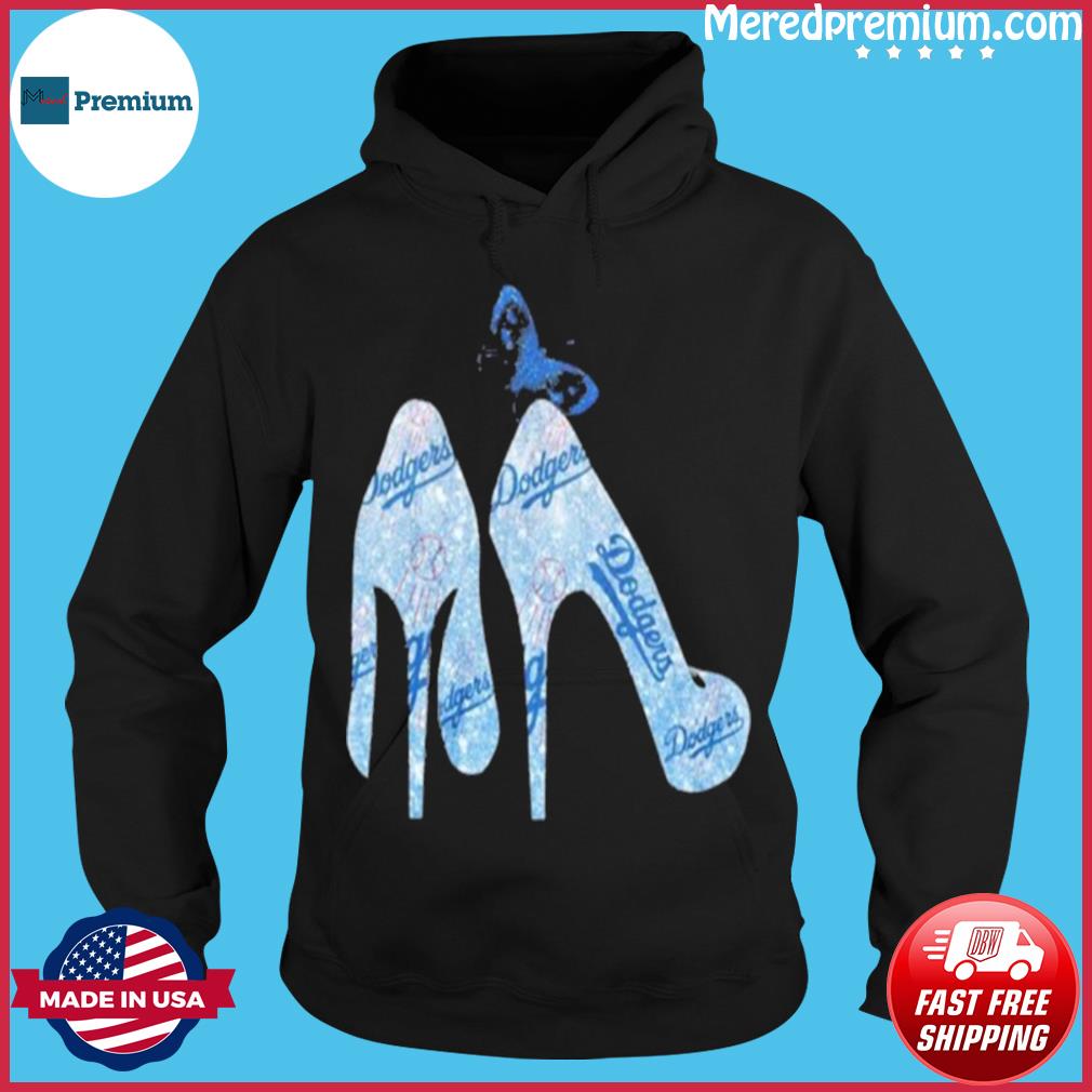 Los Angeles Dodgers high heels butterfly shirt, hoodie, sweater