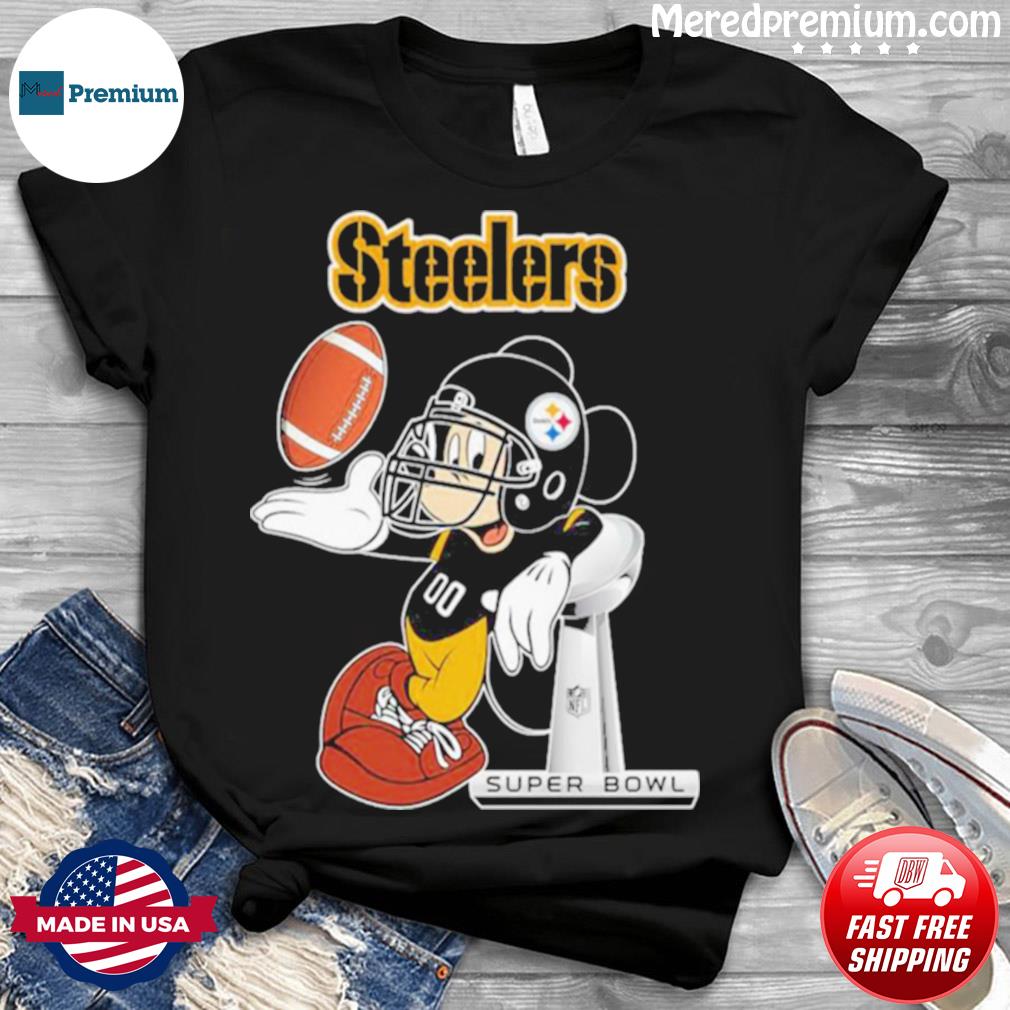 steelers mickey mouse shirt