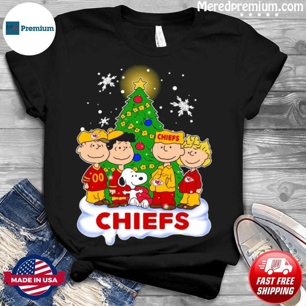 Kansas City Chiefs Snoopy Peanuts Christmas Shirt Hoodie Sweater - Shibtee  Clothing