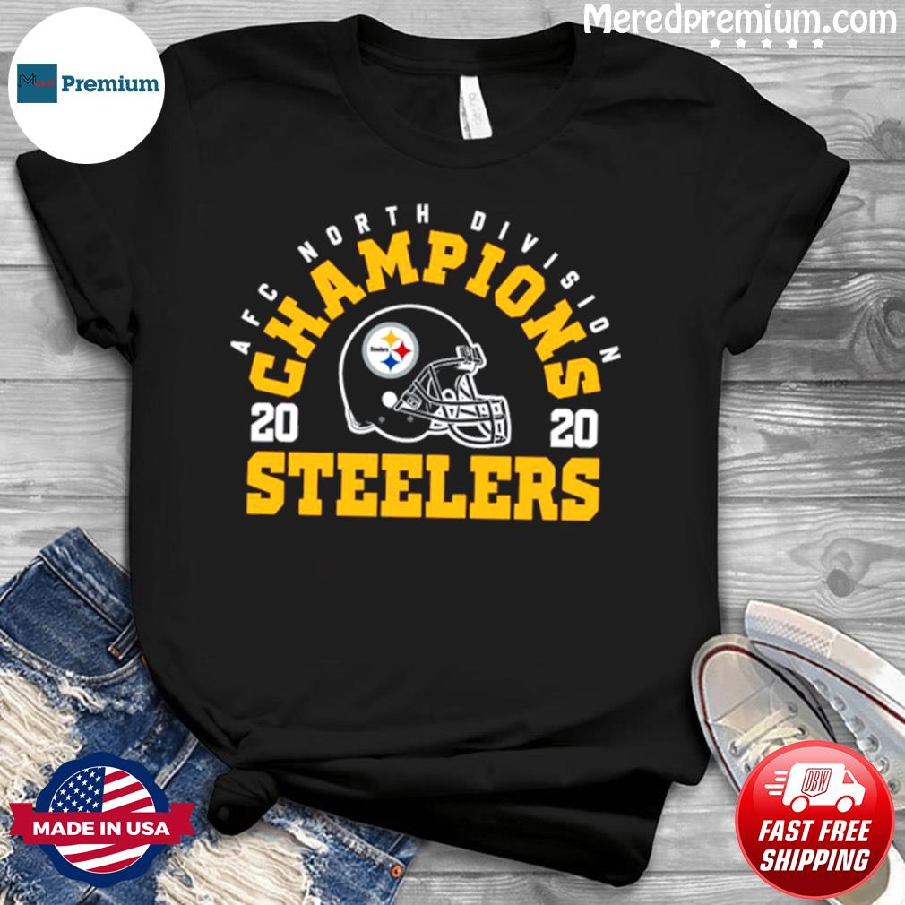 2020 AFC North division Champions Pittsburgh Steelers shirt