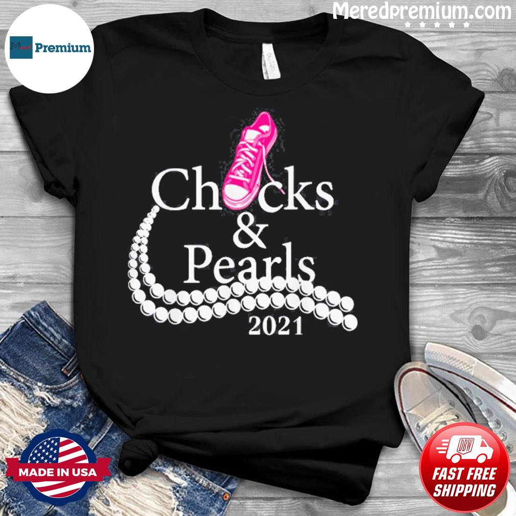 chucks and pearls birthday shirt